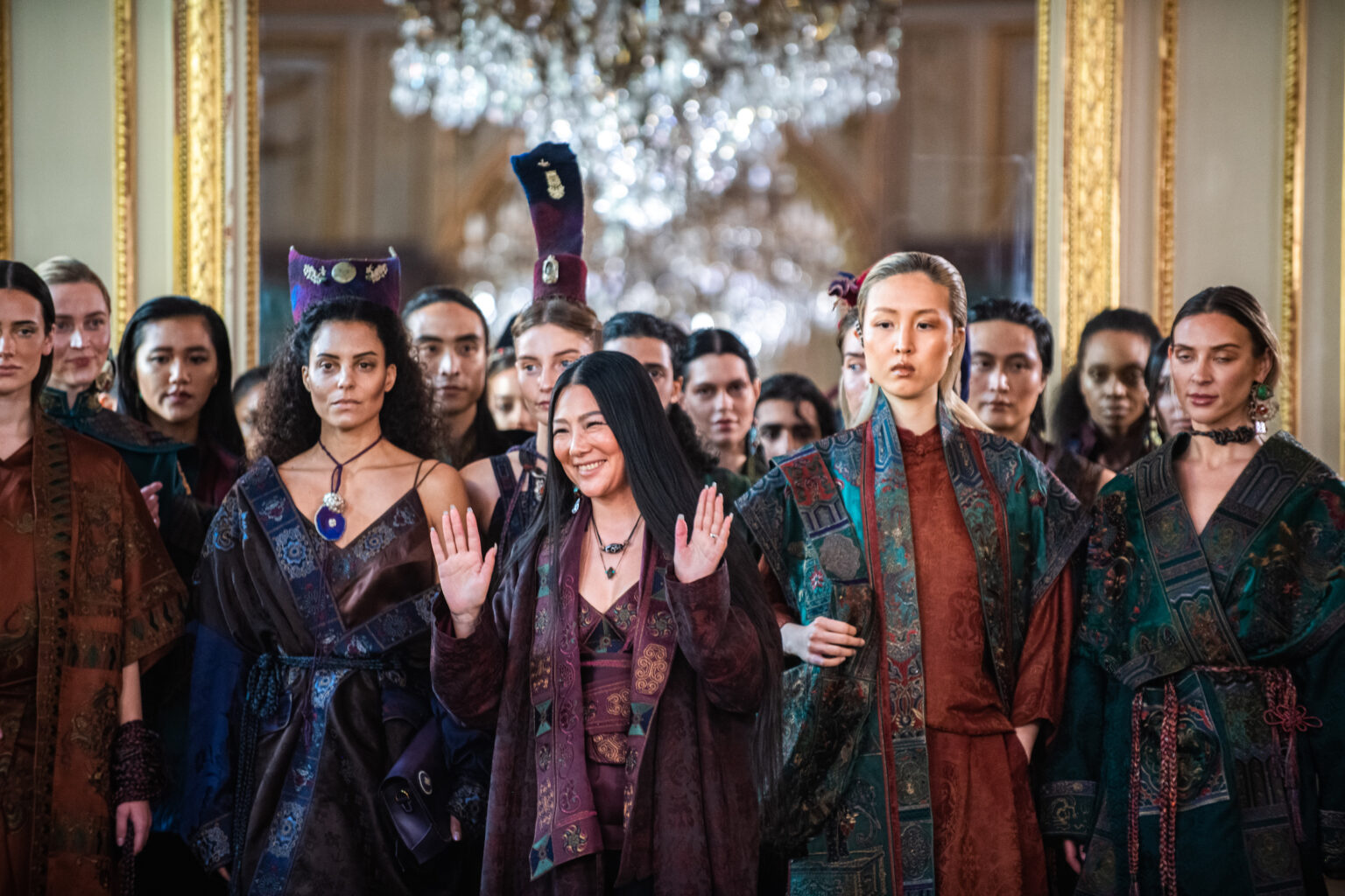 Runway by ZOUXIN during Paris Fashion Week for Spring Summer 2026 – runway look