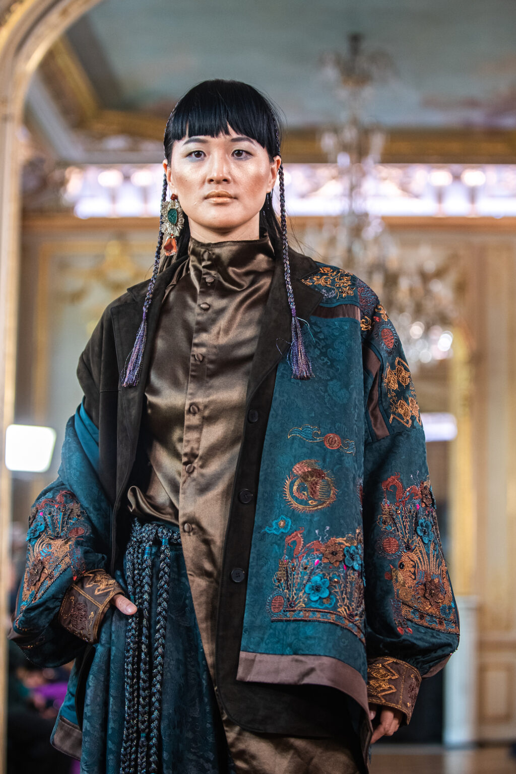 Runway by ZOUXIN during Paris Fashion Week for Spring Summer 2026 – runway look