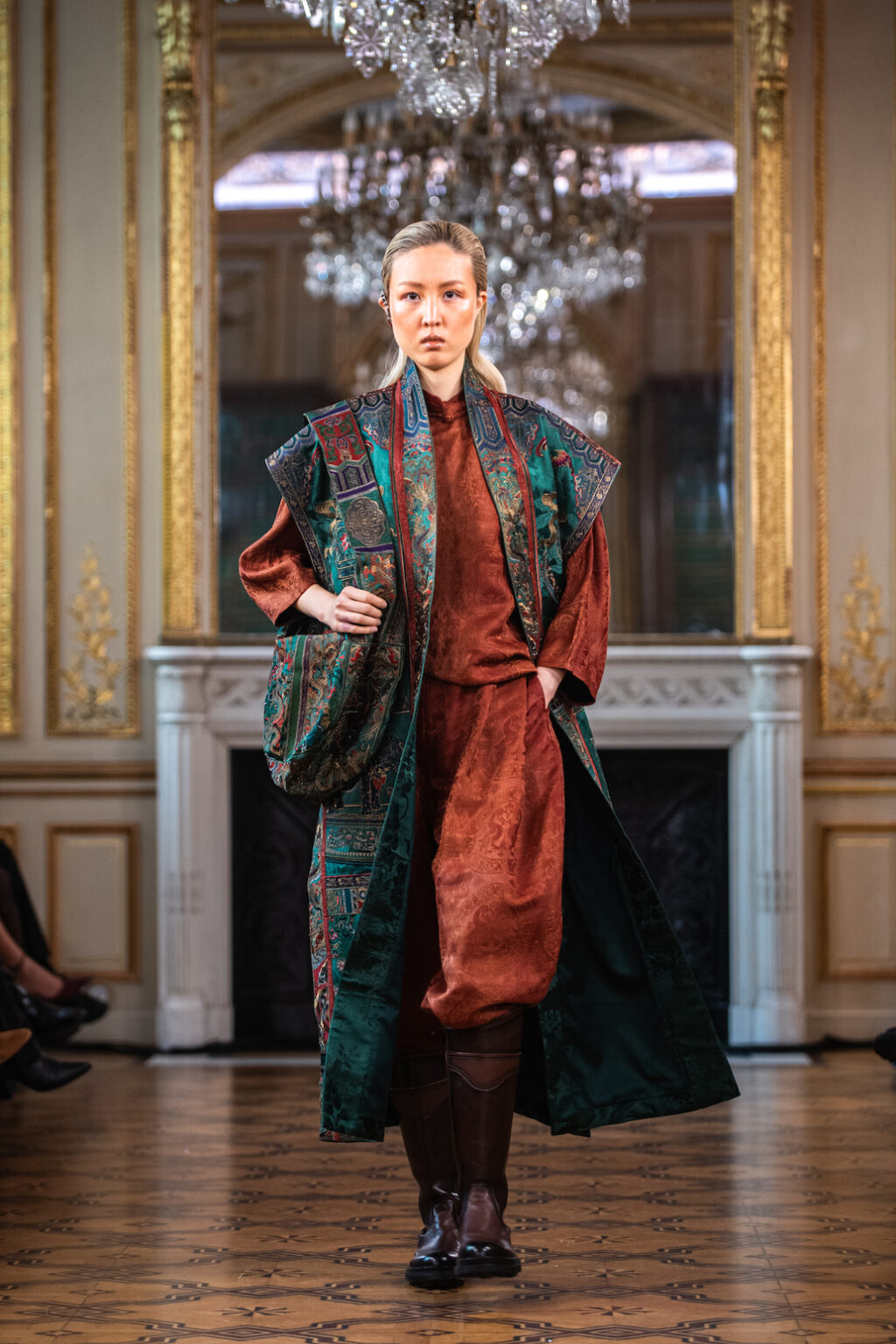 Runway by ZOUXIN during Paris Fashion Week for Spring Summer 2026 – runway look