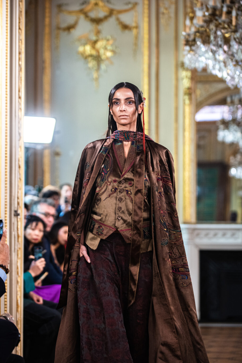 Runway by ZOUXIN during Paris Fashion Week for Spring Summer 2026 – runway look