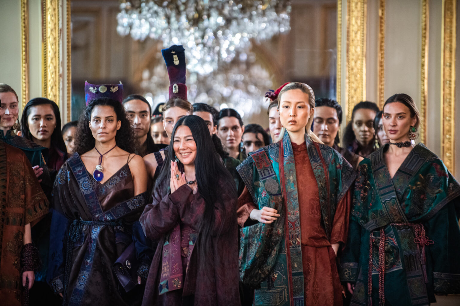 Runway by ZOUXIN during Paris Fashion Week for Spring Summer 2026 – runway look