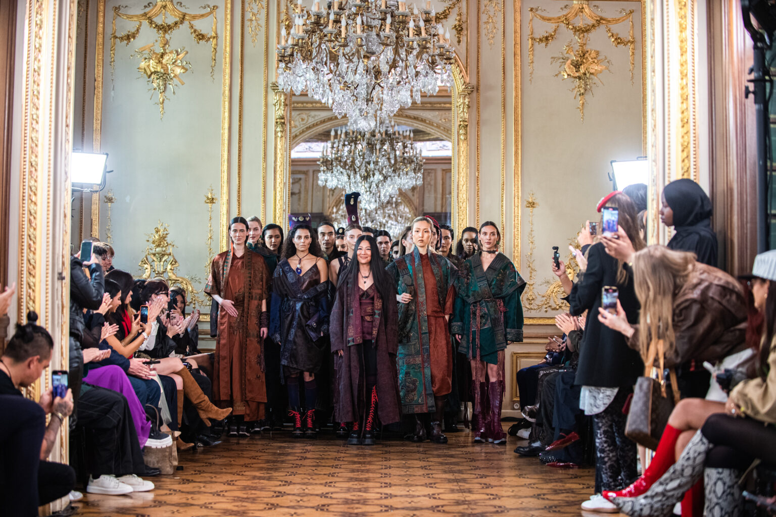 Runway by ZOUXIN during Paris Fashion Week for Spring Summer 2026 – runway look