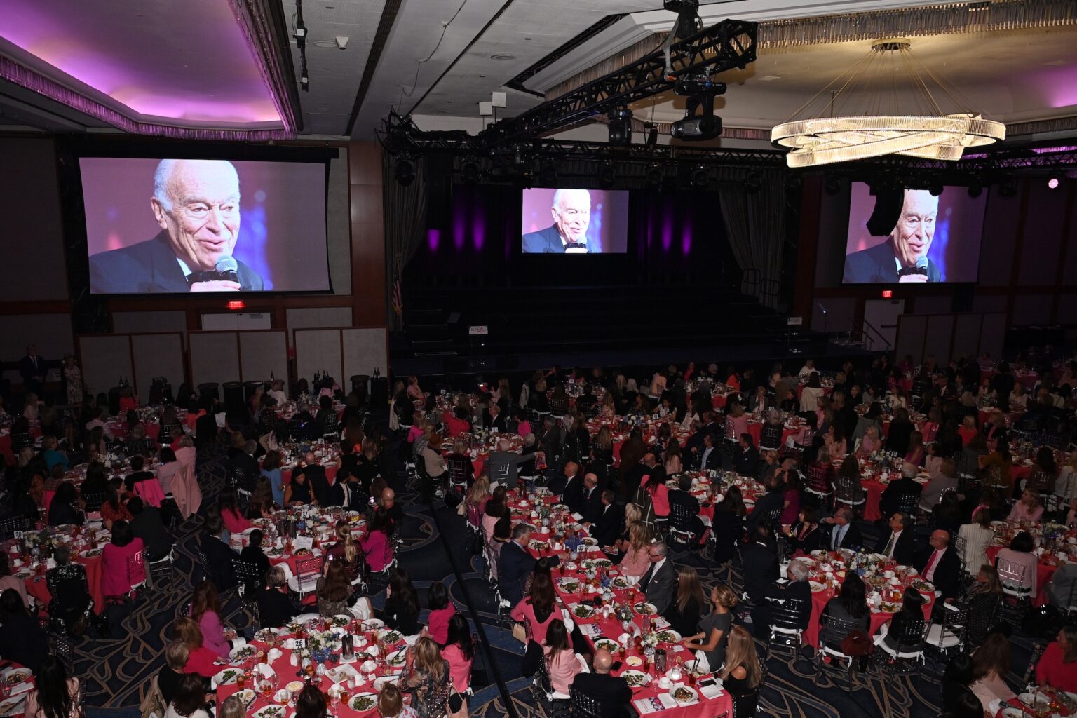 NEW YORK, NEW YORK - OCTOBER 30: Guests attend the Breast Cancer Research Foundation New York Symposium & Awards Luncheon at New York Hilton Midtown on October 30, 2025 in New York City. (Photo by Bryan Bedder/Getty Images for Breast Cancer Research Foundation)