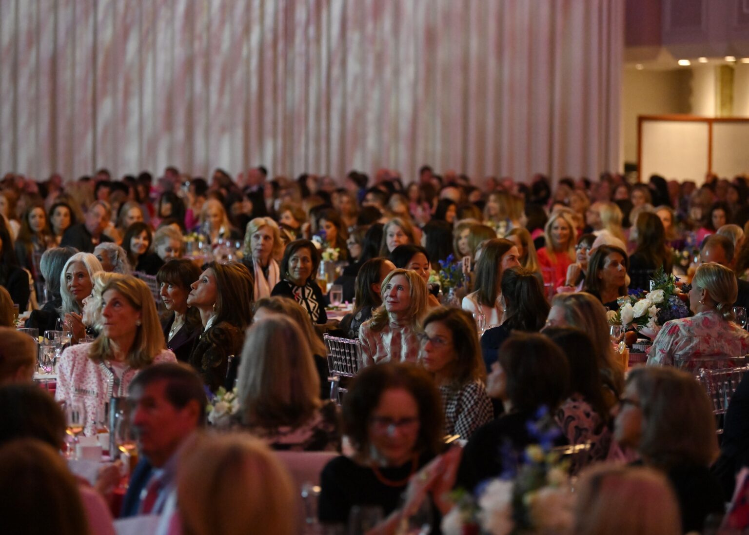 NEW YORK, NEW YORK - OCTOBER 30: Guests attend the Breast Cancer Research Foundation New York Symposium & Awards Luncheon at New York Hilton Midtown on October 30, 2025 in New York City. (Photo by Bryan Bedder/Getty Images for Breast Cancer Research Foundation)