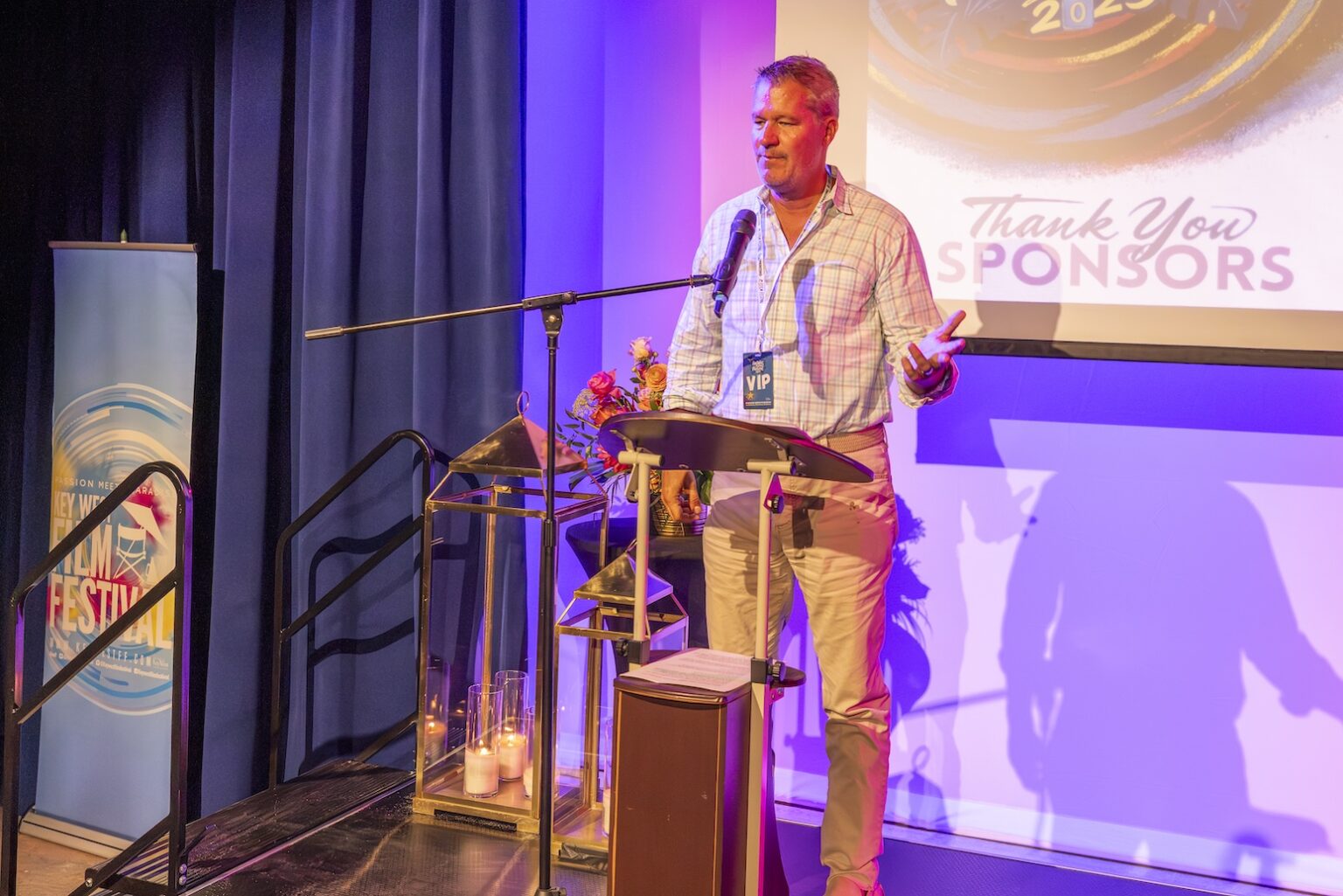 Brooke Christian, reception & awards of Key West Film Festival 2025 (photo credit: Larry Blackburn Photography)