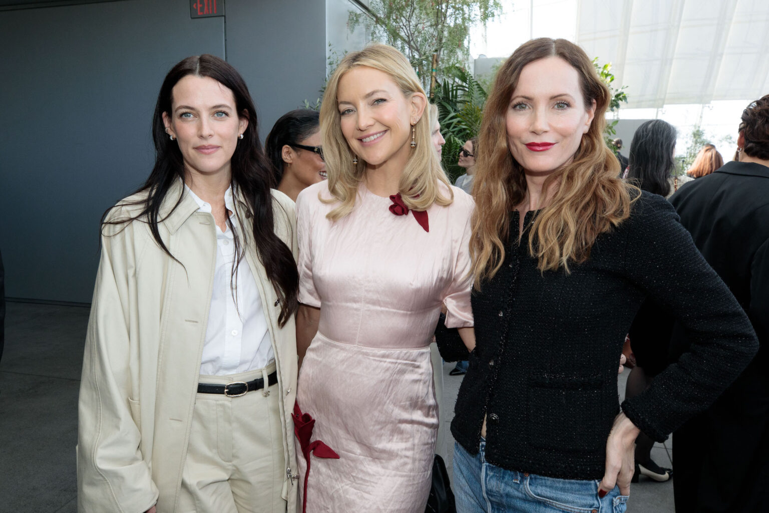 Riley Keough and Leslie Mann at the Academy Women’s Luncheon Presented by CHANEL hosted by the Academy of Motion Picture Arts and Sciences on Tuesday, November 4, 2025.
