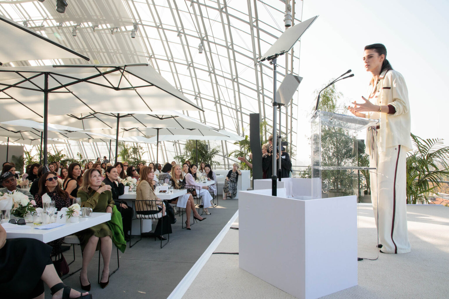 Kristen Stewart at the Academy Women’s Luncheon Presented by CHANEL hosted by the Academy of Motion Picture Arts and Sciences on Tuesday, November 4, 2025.