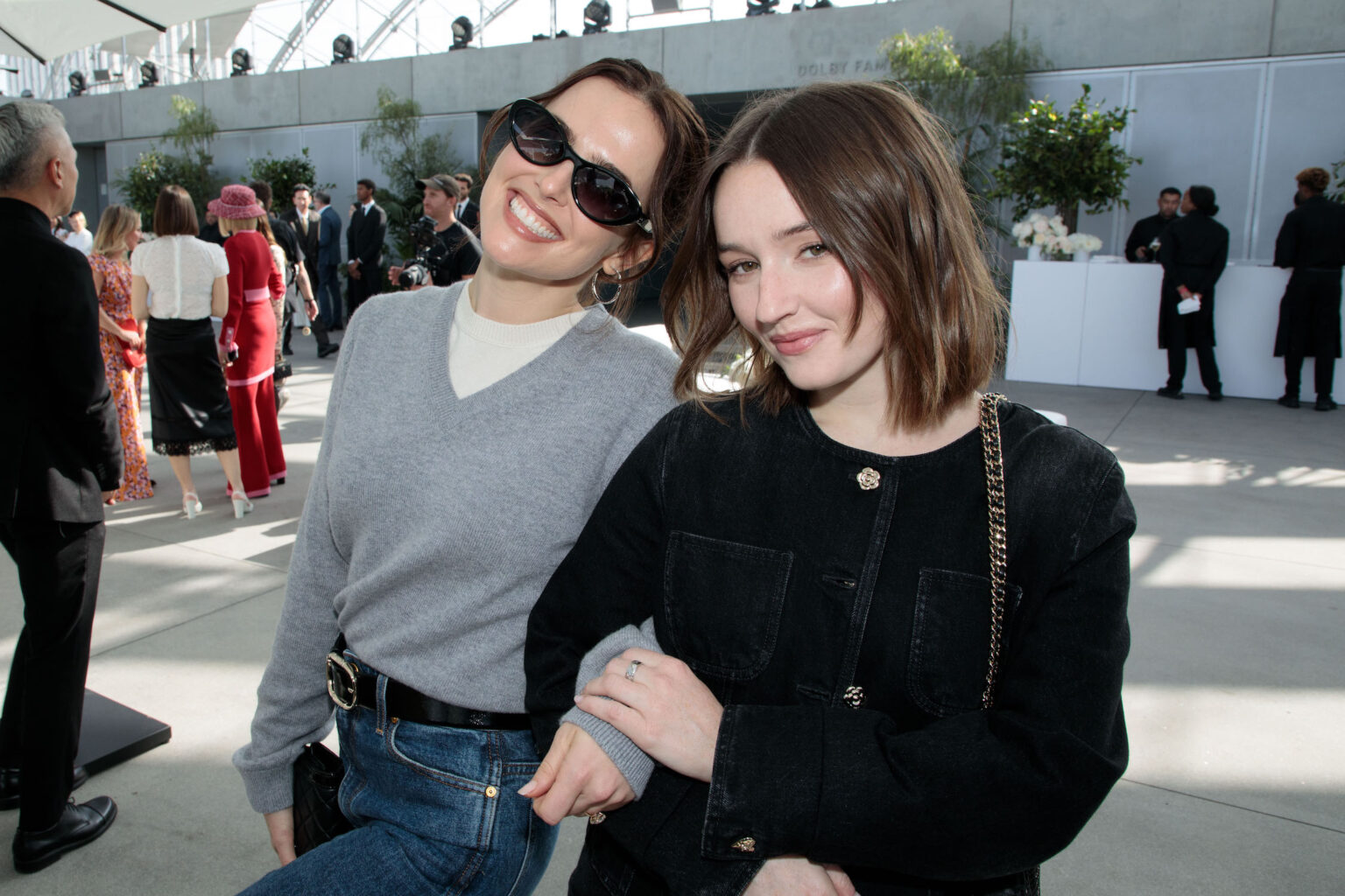Zoey Deutch and Kaitlyn Dever at the Academy Women’s Luncheon Presented by CHANEL hosted by the Academy of Motion Picture Arts and Sciences on Tuesday, November 4, 2025.