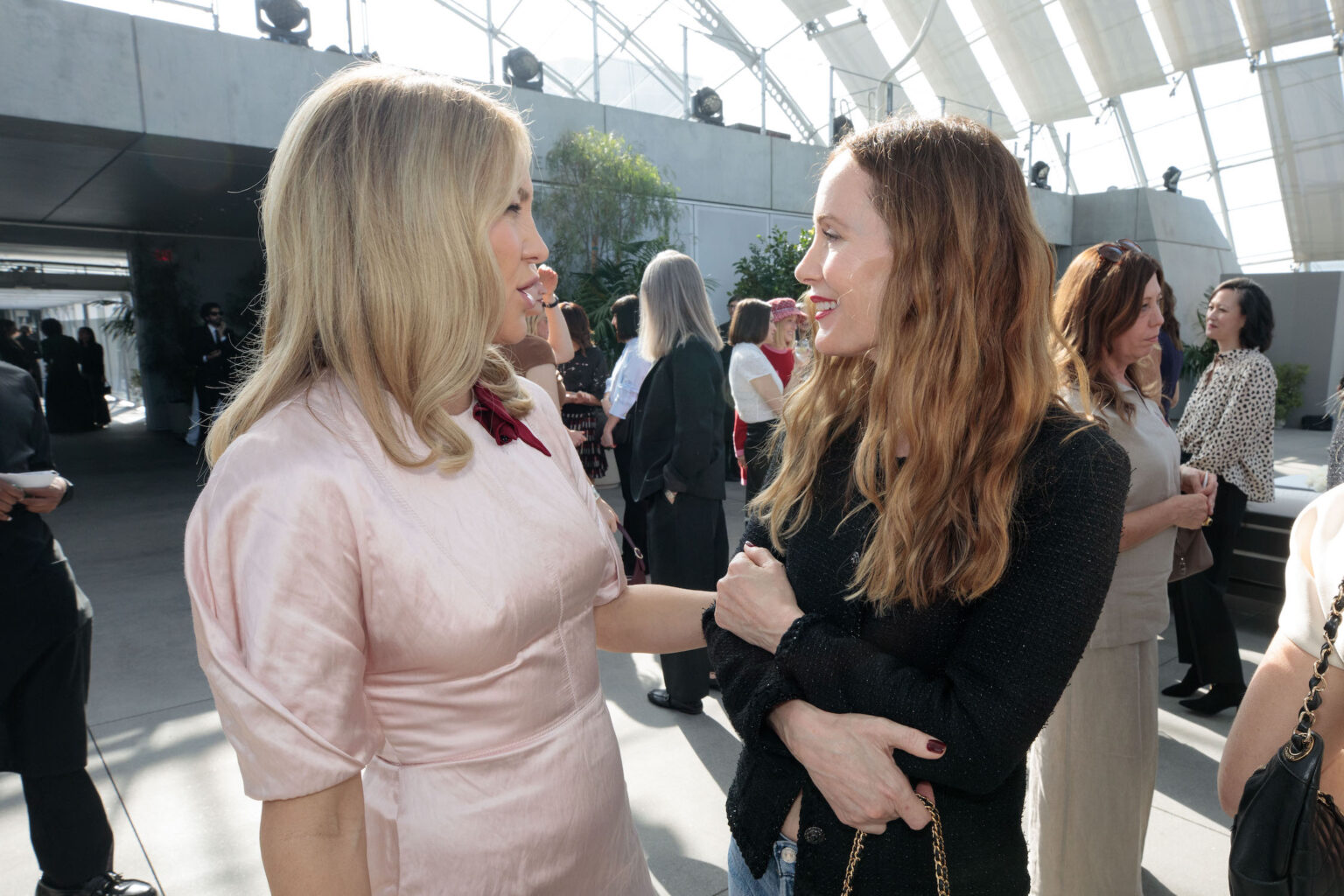 Kate Hudson and Leslie Mann at the Academy Women’s Luncheon Presented by CHANEL hosted by the Academy of Motion Picture Arts and Sciences on Tuesday, November 4, 2025.