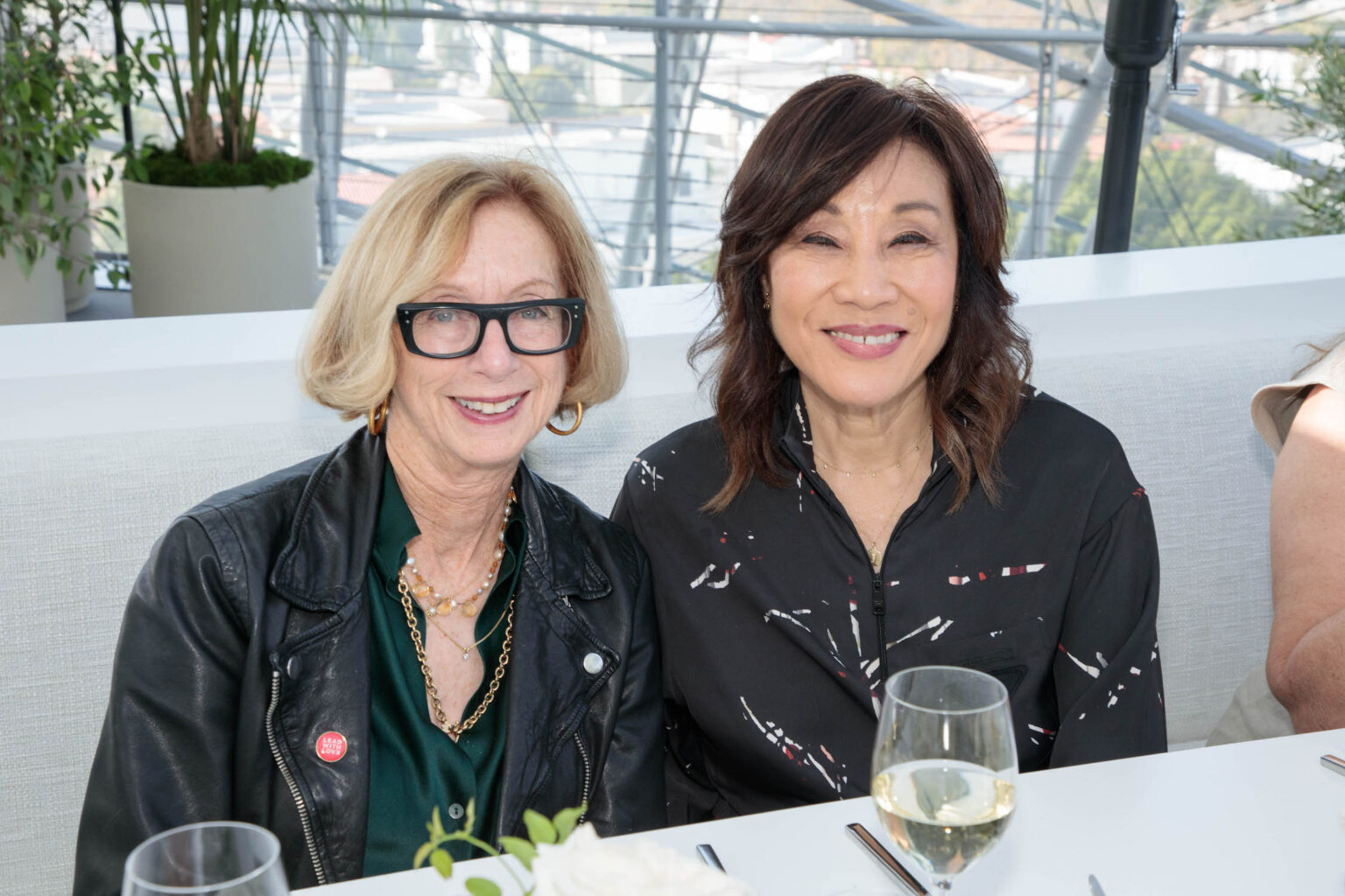 Michelle Satter and Janet Yang at the Academy Women’s Luncheon Presented by CHANEL hosted by the Academy of Motion Picture Arts and Sciences on Tuesday, November 4, 2025.