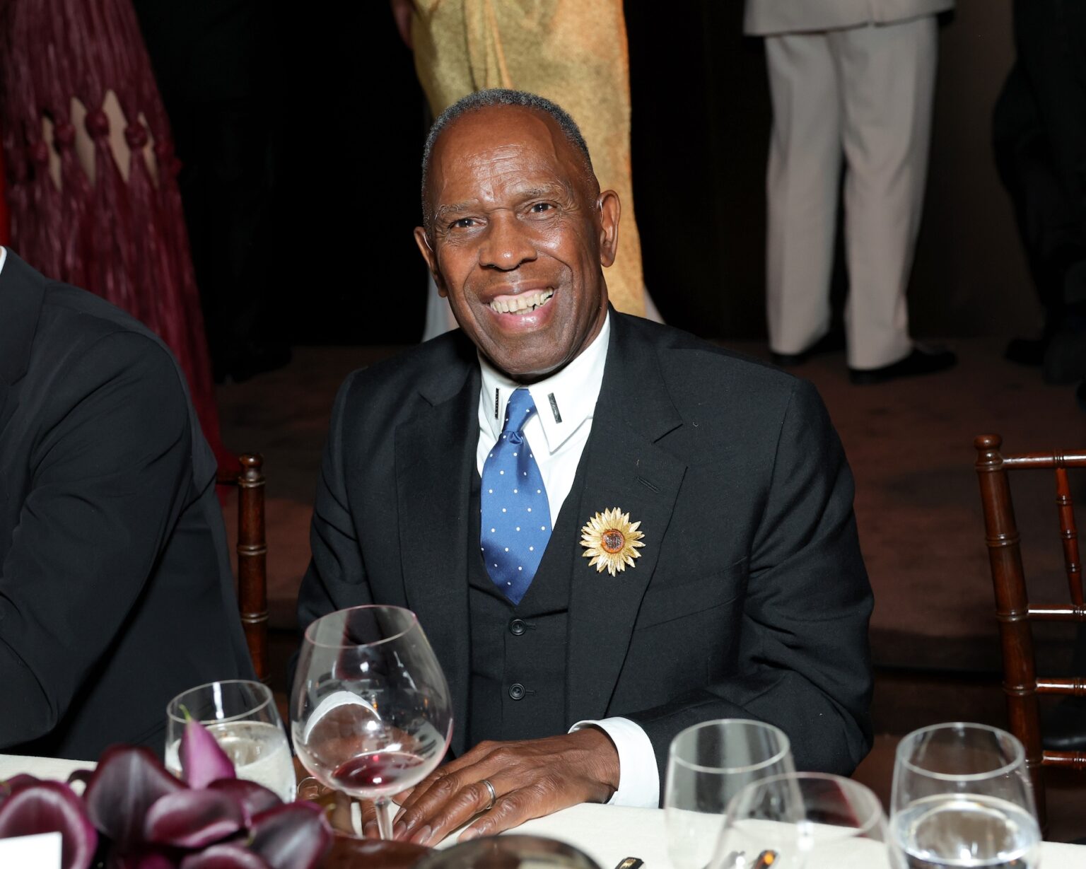 LOS ANGELES, CALIFORNIA - NOVEMBER 01: Charles Gaines attends the 2025 LACMA Art+Film Gala, Presented By Gucci at Los Angeles County Museum of Art on November 01, 2025 in Los Angeles, California. (Photo by Stefanie Keenan/Getty Images for LACMA)