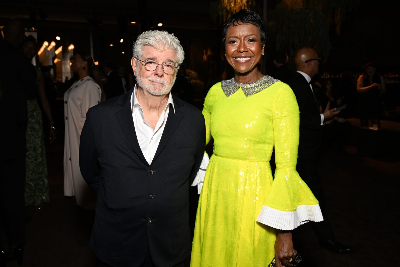 LOS ANGELES, CALIFORNIA - NOVEMBER 01: <> attends the 2025 LACMA Art+Film Gala, Presented By Gucci at Los Angeles County Museum of Art on November 01, 2025 in Los Angeles, California. (Photo by Michael Kovac/Getty Images for LACMA)