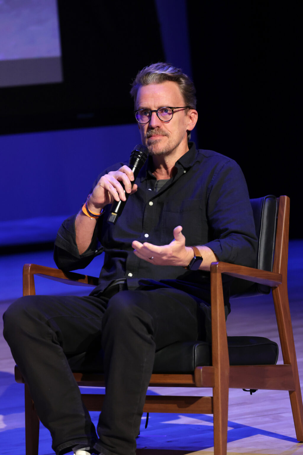 LOS ANGELES, CALIFORNIA - NOVEMBER 20: Andrew Jones seen at a Special Screening And Behind The Scenes Conversation Of Apple TV's "Prehistoric Planet: Ice Age" at Natural History Museum Of Los Angeles County on November 20, 2025 in Los Angeles, California. (Photo by Eric Charbonneau/Apple TV via Getty Images)