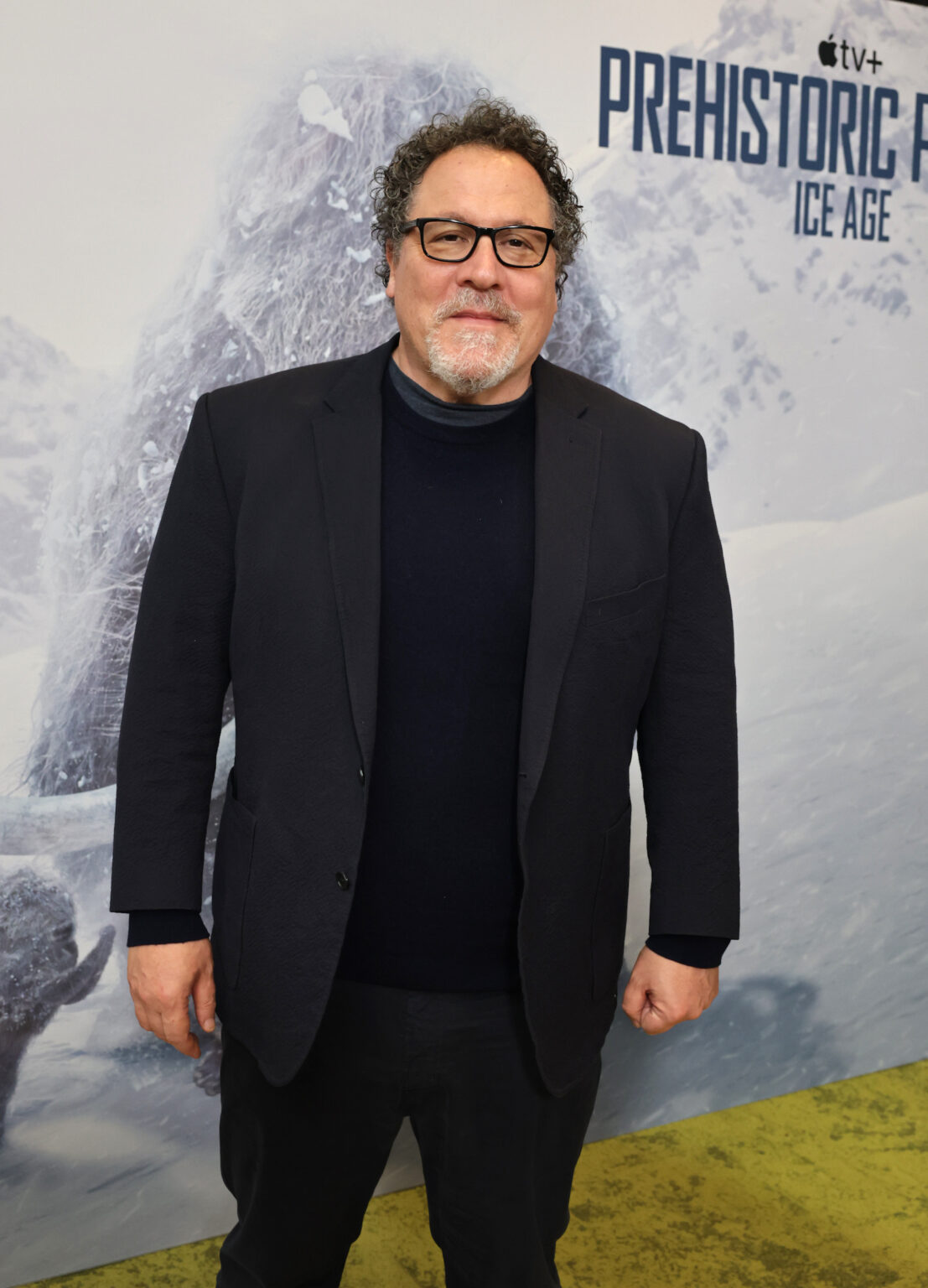 LOS ANGELES, CALIFORNIA - NOVEMBER 20: Jon Favreau seen at a Special Screening And Behind The Scenes Conversation Of Apple TV's "Prehistoric Planet: Ice Age" at Natural History Museum Of Los Angeles County on November 20, 2025 in Los Angeles, California. (Photo by Eric Charbonneau/Apple TV via Getty Images)