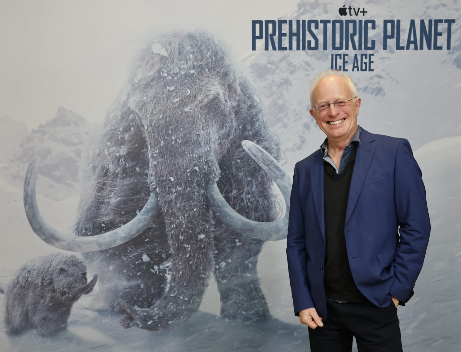 LOS ANGELES, CALIFORNIA - NOVEMBER 20: Mike Gunton seen at a Special Screening And Behind The Scenes Conversation Of Apple TV's "Prehistoric Planet: Ice Age" at Natural History Museum Of Los Angeles County on November 20, 2025 in Los Angeles, California. (Photo by Eric Charbonneau/Apple TV via Getty Images)