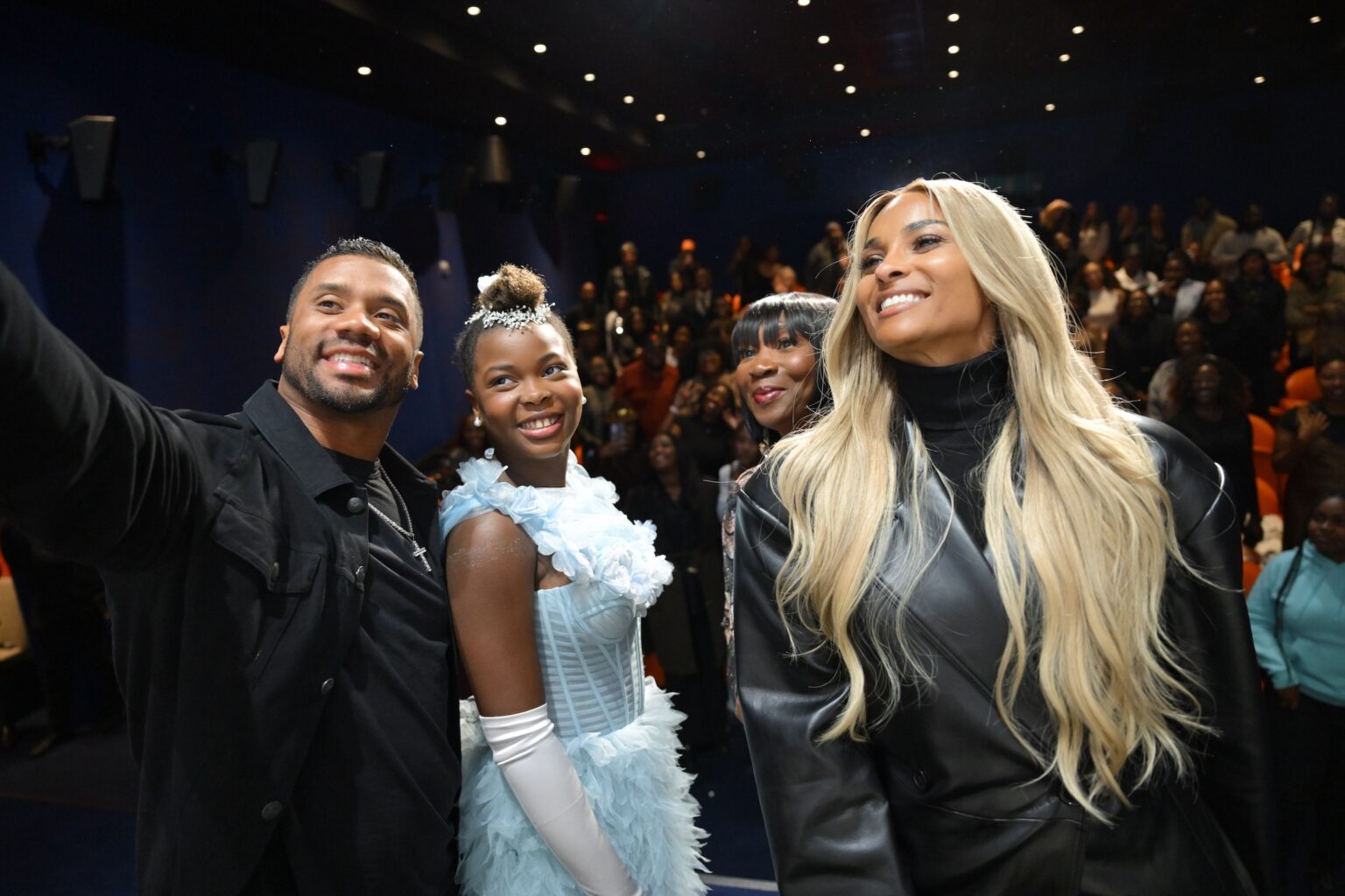 Fun Pictures from SARAH’S OIL Movie Special Screening Hosted by Executive Producers Ciara & Russell Wilson