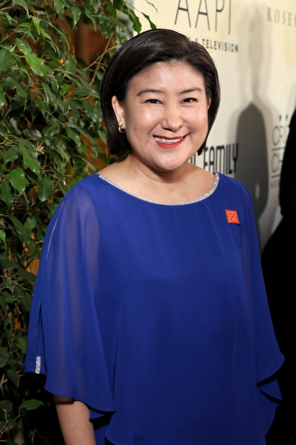 LOS ANGELES, CALIFORNIA - NOVEMBER 14: Michelle Sugihara, Executive Director & CEO, CAPE, attends The Critics Choice Association's 4th Annual Celebration of AAPI Cinema & Television at Four Seasons Hotel Los Angeles at Beverly Hills on November 14, 2025 in Los Angeles, California. (Photo by Rodin Eckenroth/Getty Images for Critics Choice Association)