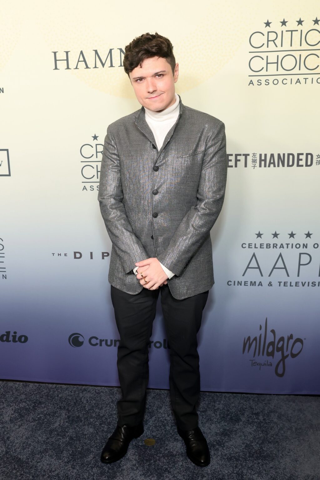 LOS ANGELES, CALIFORNIA - NOVEMBER 14: Zach Aguilar attends The Critics Choice Association's 4th Annual Celebration of AAPI Cinema & Television at Four Seasons Hotel Los Angeles at Beverly Hills on November 14, 2025 in Los Angeles, California. (Photo by Emma McIntyre/Getty Images for Critics Choice Association)