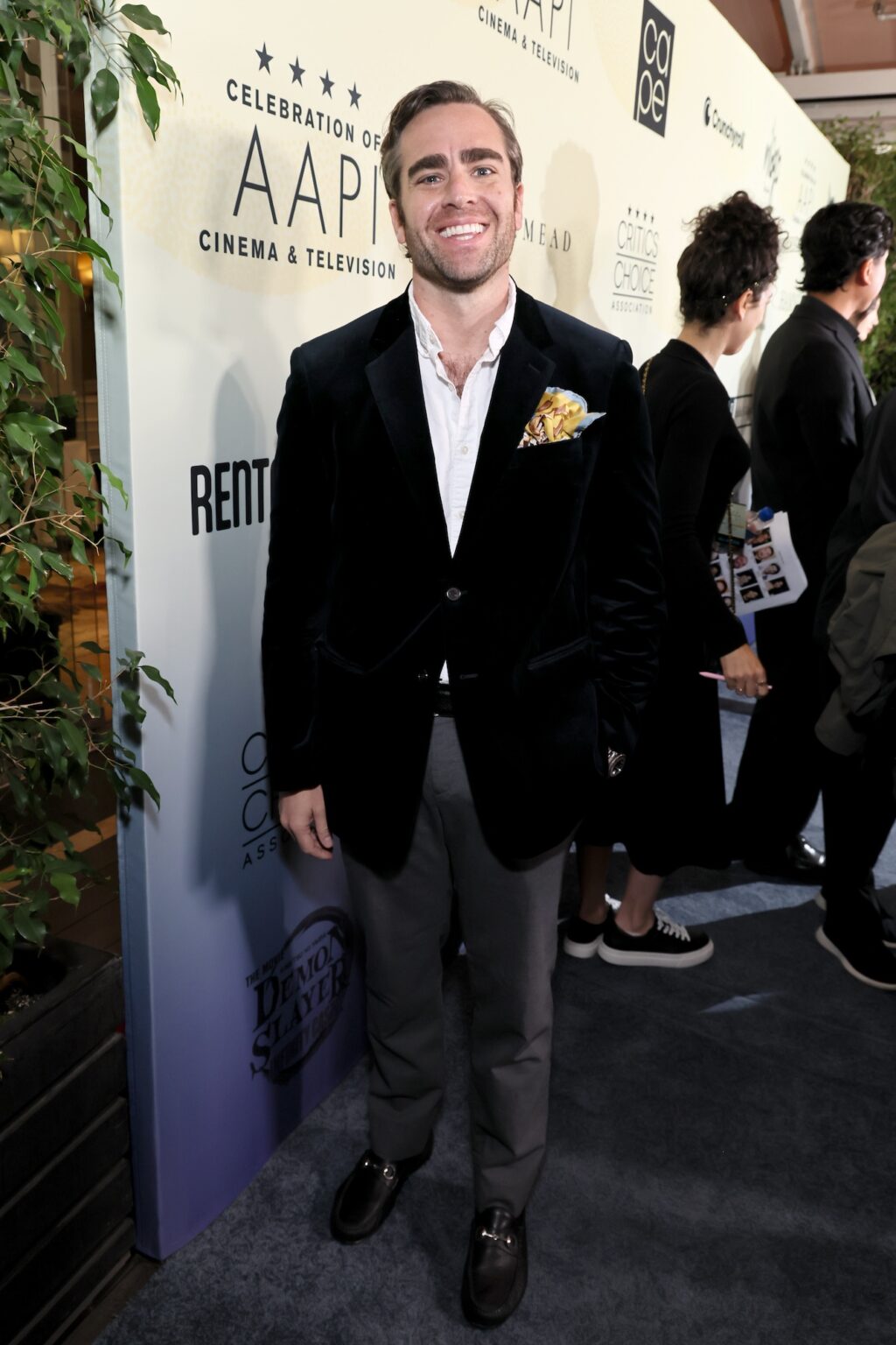 LOS ANGELES, CALIFORNIA - NOVEMBER 14: Andrew Corkin attends The Critics Choice Association's 4th Annual Celebration of AAPI Cinema & Television at Four Seasons Hotel Los Angeles at Beverly Hills on November 14, 2025 in Los Angeles, California. (Photo by Rodin Eckenroth/Getty Images for Critics Choice Association)