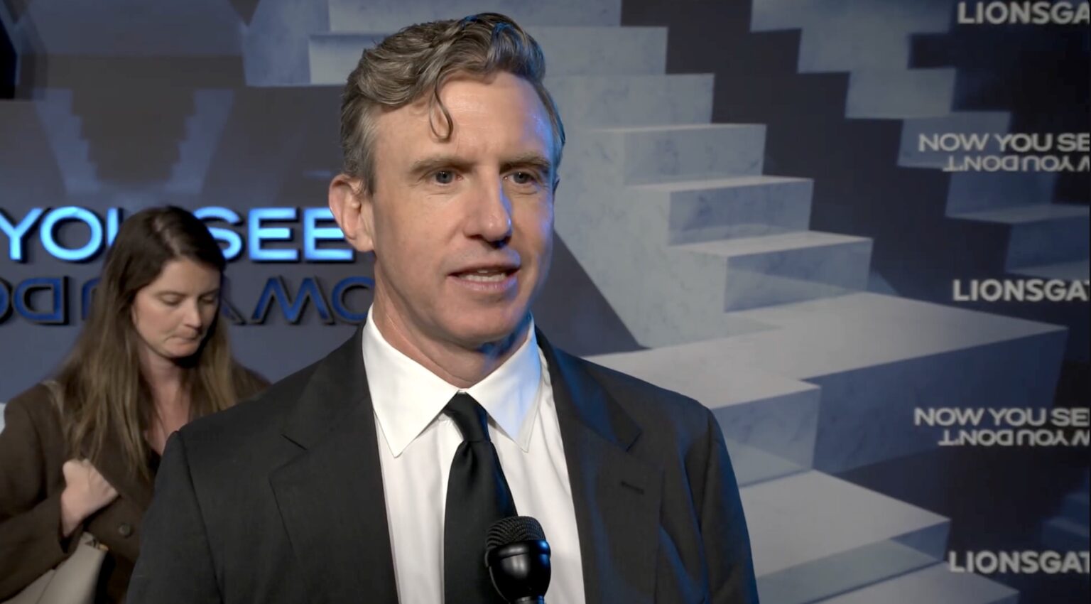 Ruben Fleischer Talks Now You See Me: Now You Don’t at an Interview at the Global Movie Premiere