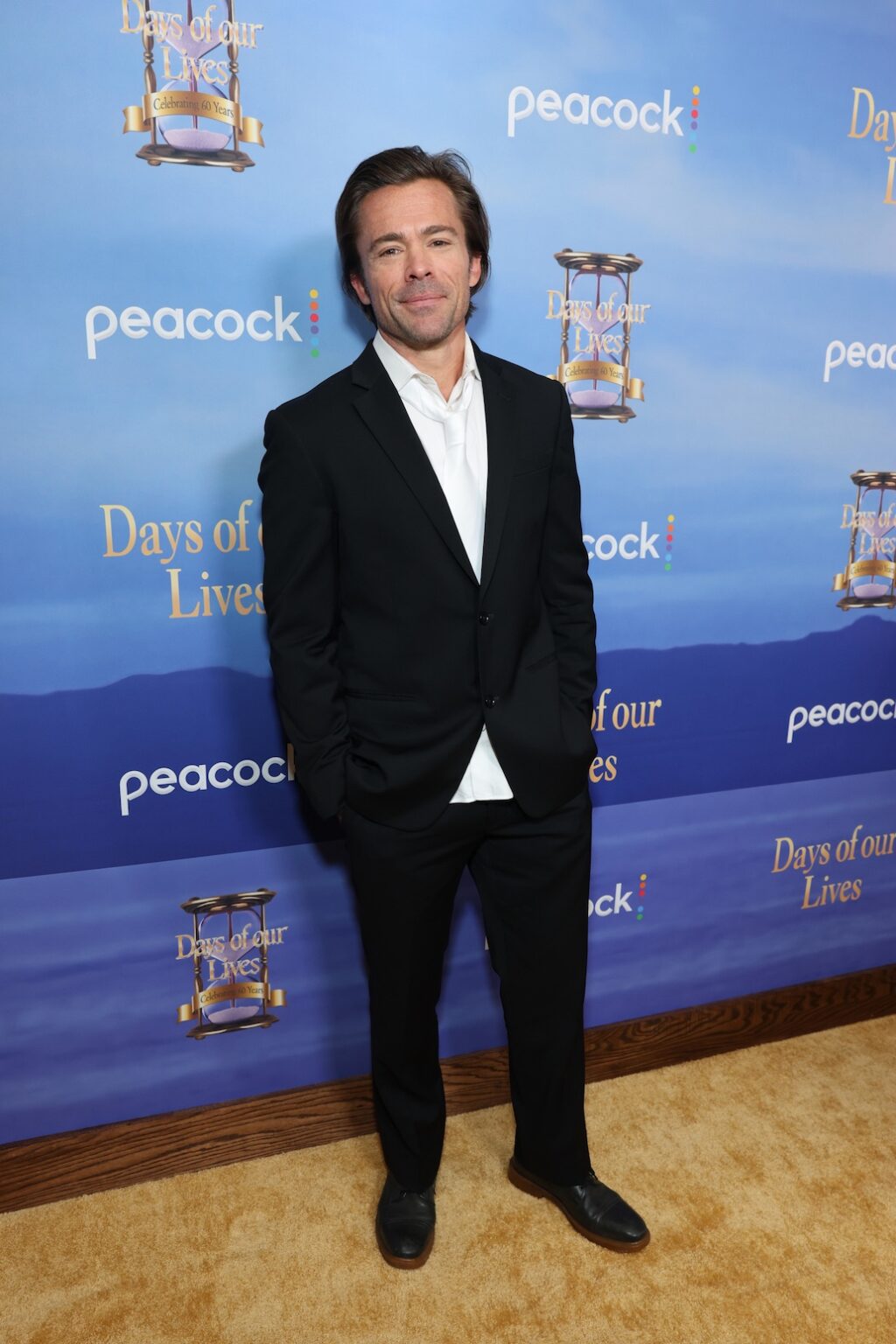 DAYS OF OUR LIVES -- "60th Anniversary Red Carpet" Episode -- Pictured: JP Lavoisier -- (Photo by: Todd Williamson/Peacock)