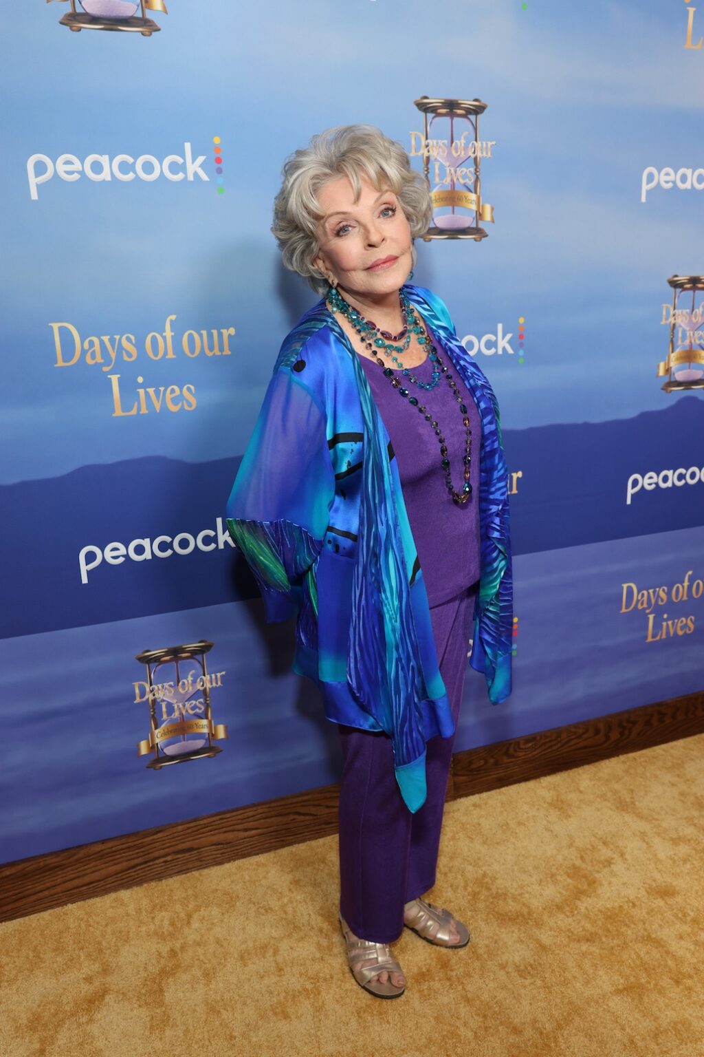 DAYS OF OUR LIVES -- "60th Anniversary Red Carpet" Episode -- Pictured: Susan Hayes -- (Photo by: Todd Williamson/Peacock)