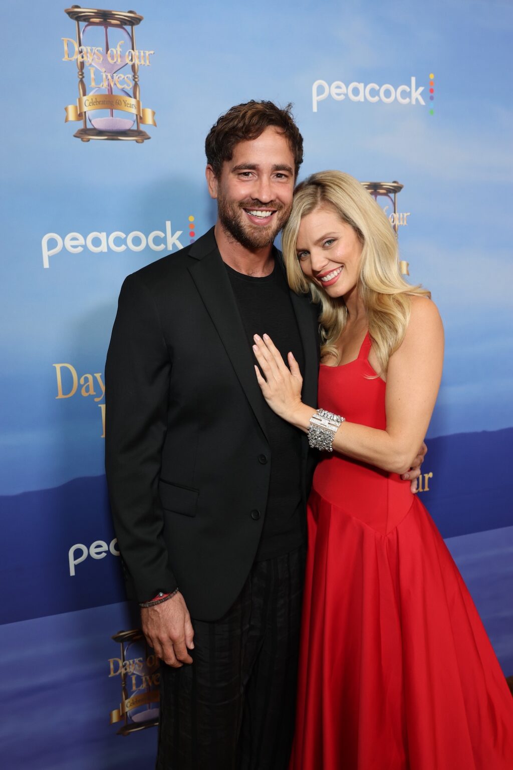 DAYS OF OUR LIVES -- "60th Anniversary Red Carpet" Episode -- Pictured: (l-r) , AnnaLynne McCord -- (Photo by: Todd Williamson/Peacock)