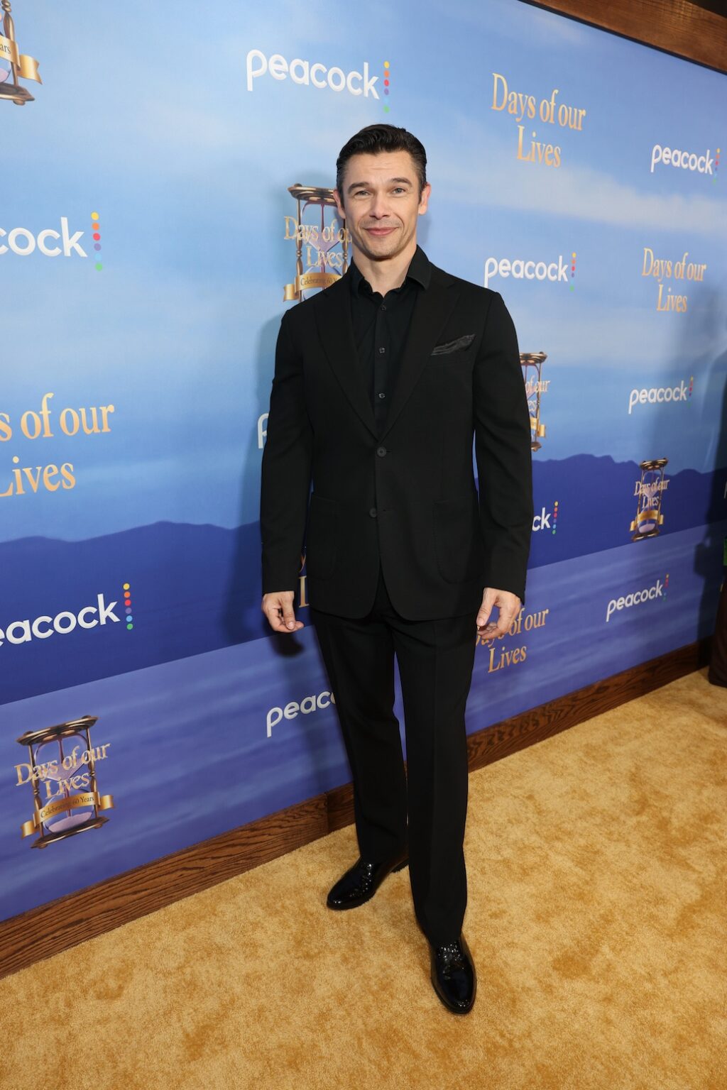 DAYS OF OUR LIVES -- "60th Anniversary Red Carpet" Episode -- Pictured: Paul Telfer -- (Photo by: Todd Williamson/Peacock)