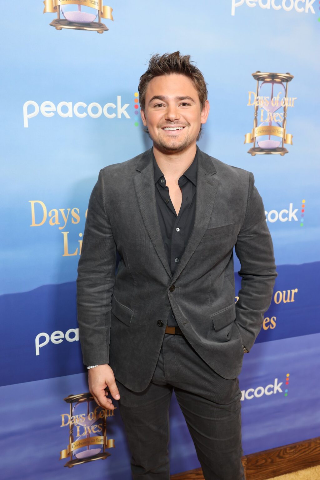 DAYS OF OUR LIVES -- "60th Anniversary Red Carpet" Episode -- Pictured: Carson Boatman -- (Photo by: Todd Williamson/Peacock)