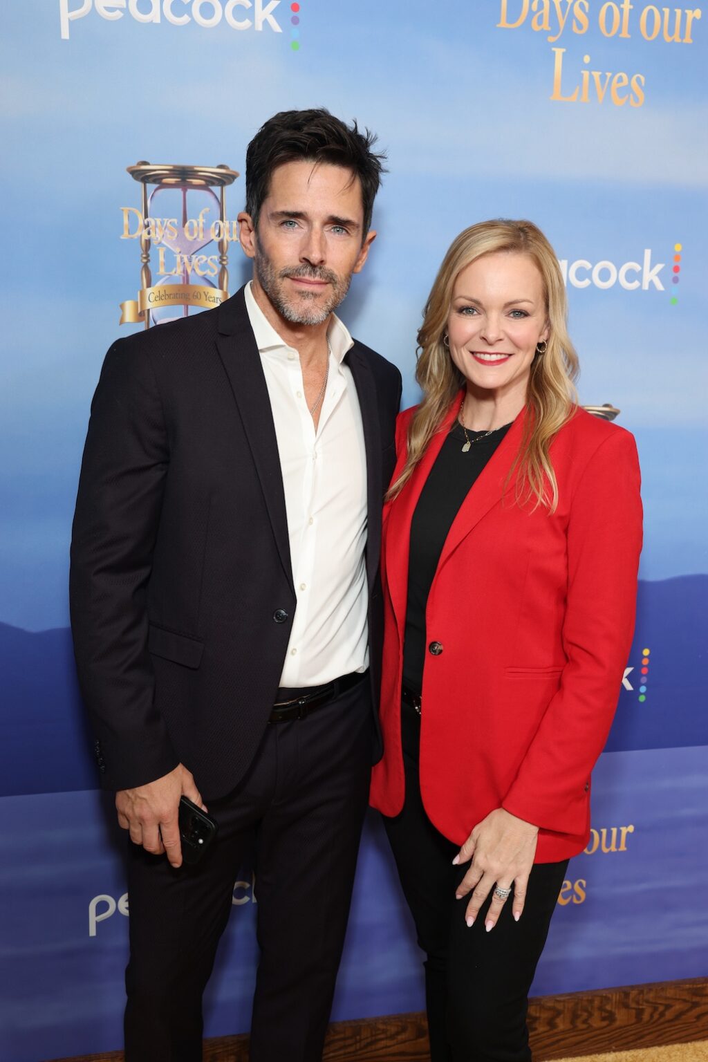 DAYS OF OUR LIVES -- "60th Anniversary Red Carpet" Episode -- Pictured: (l-r) -- (Photo by: Todd Williamson/Peacock)