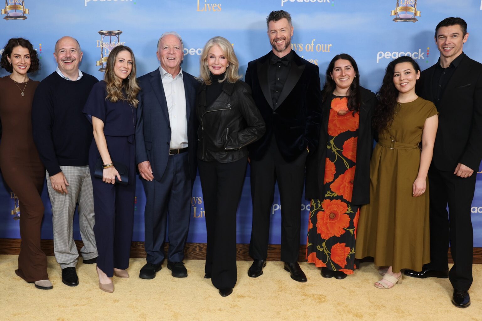 DAYS OF OUR LIVES -- "60th Anniversary Red Carpet" Episode -- Pictured: (l-r) -- (Photo by: Todd Williamson/Peacock)