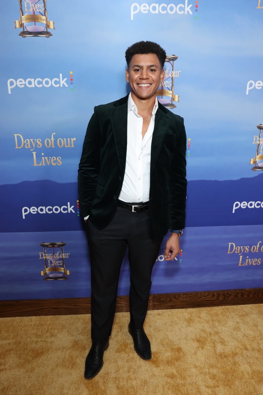 DAYS OF OUR LIVES -- "60th Anniversary Red Carpet" Episode -- Pictured: Tyler Andrews -- (Photo by: Todd Williamson/Peacock)