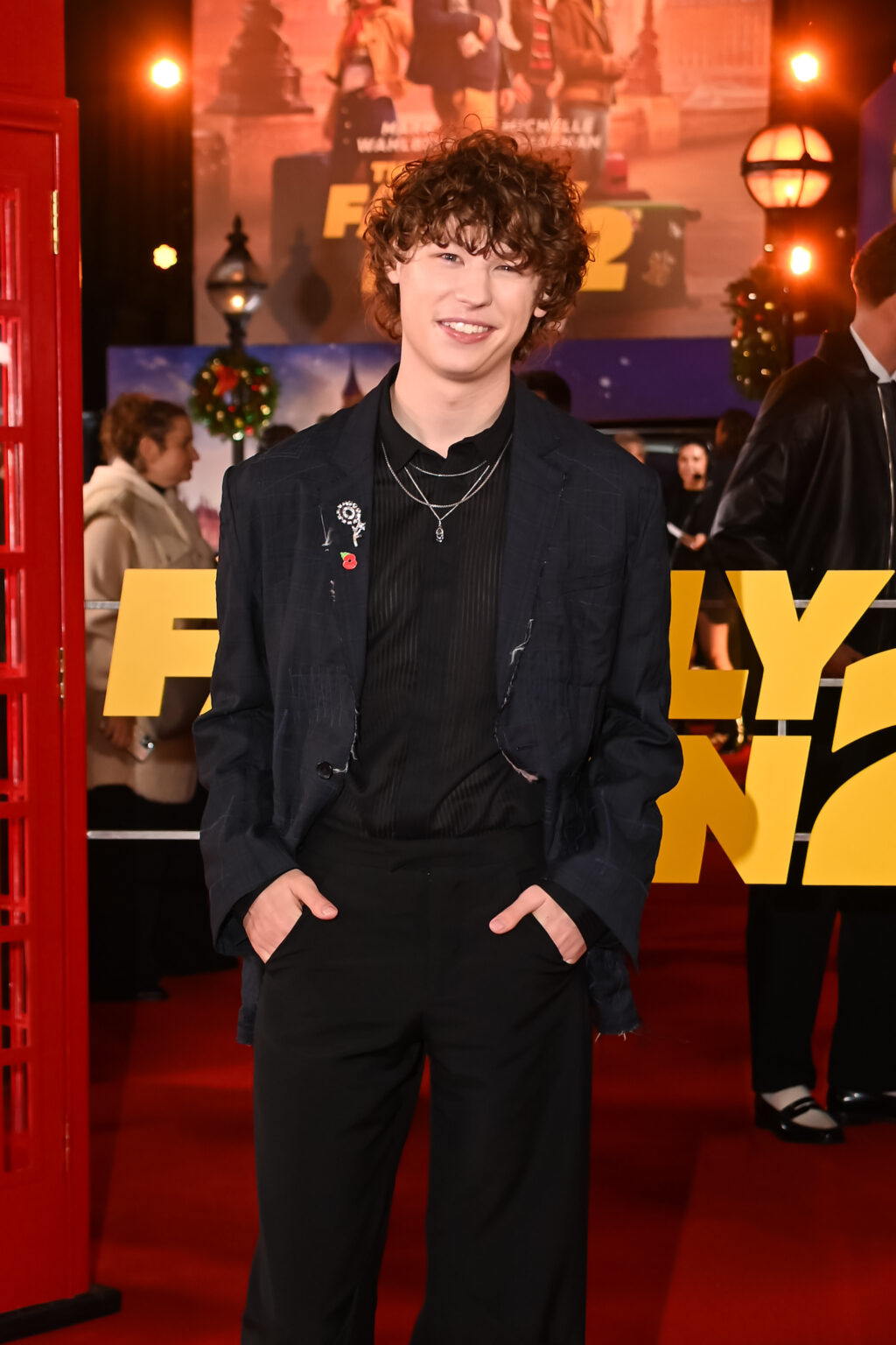 LONDON, ENGLAND - NOVEMBER 11: Van Crosby attends the World Premiere of Apple Original Films' "The Family Plan 2" at Curzon Mayfair on November 11, 2025 in London, England. "The Family Plan 2" will premiere globally on Apple TV on Friday, November 21, 2025. Photo Credit: Dave Benett