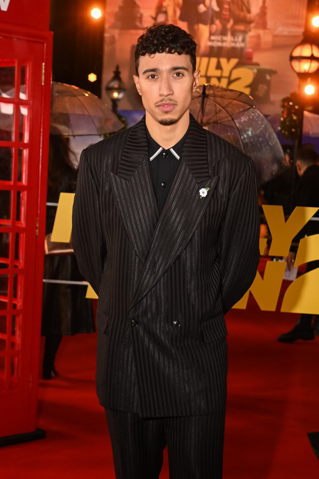 LONDON, ENGLAND - NOVEMBER 11: Reda Elazouar attends the World Premiere of Apple Original Films' "The Family Plan 2" at Curzon Mayfair on November 11, 2025 in London, England. "The Family Plan 2" will premiere globally on Apple TV on Friday, November 21, 2025. Photo Credit: Dave Benett