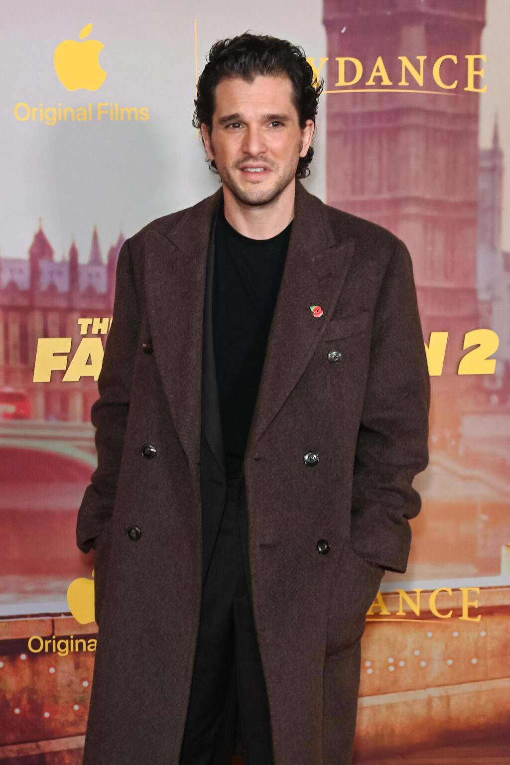 LONDON, ENGLAND - NOVEMBER 11: Kit Harington attends the World Premiere of Apple Original Films' "The Family Plan 2" at Curzon Mayfair on November 11, 2025 in London, England. "The Family Plan 2" will premiere globally on Apple TV on Friday, November 21, 2025. Photo Credit: Dave Benett
