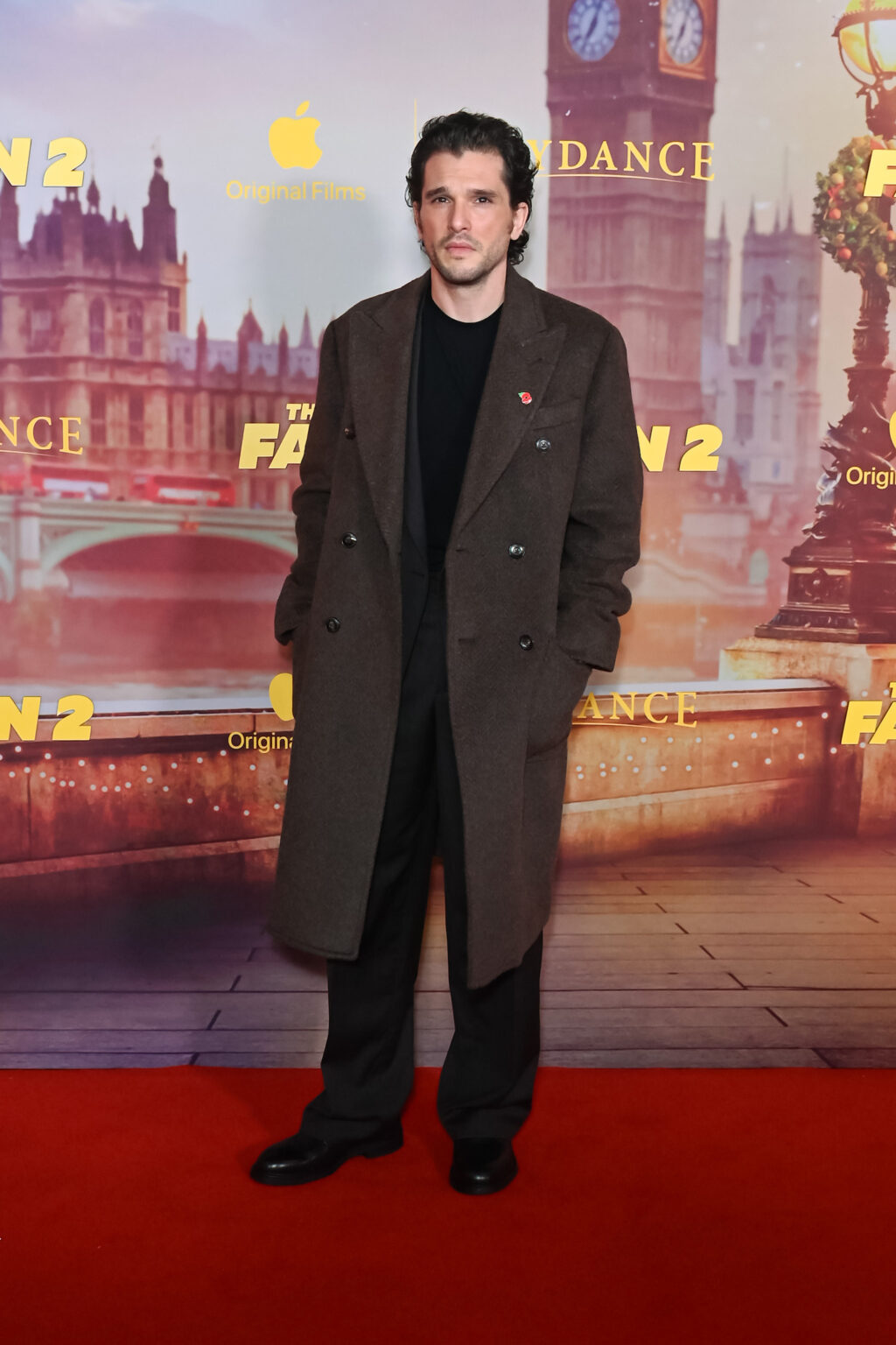 LONDON, ENGLAND - NOVEMBER 11: Kit Harington attends the World Premiere of Apple Original Films' "The Family Plan 2" at Curzon Mayfair on November 11, 2025 in London, England. "The Family Plan 2" will premiere globally on Apple TV on Friday, November 21, 2025. Photo Credit: Dave Benett