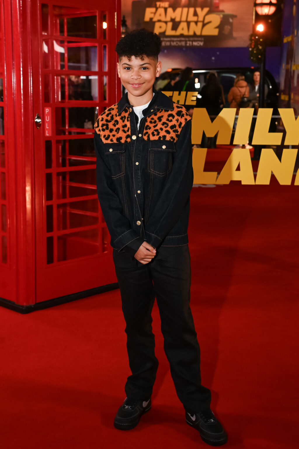 LONDON, ENGLAND - NOVEMBER 11: Elliott Heffernan attends the World Premiere of Apple Original Films' "The Family Plan 2" at Curzon Mayfair on November 11, 2025 in London, England. "The Family Plan 2" will premiere globally on Apple TV on Friday, November 21, 2025. Photo Credit: Dave Benett