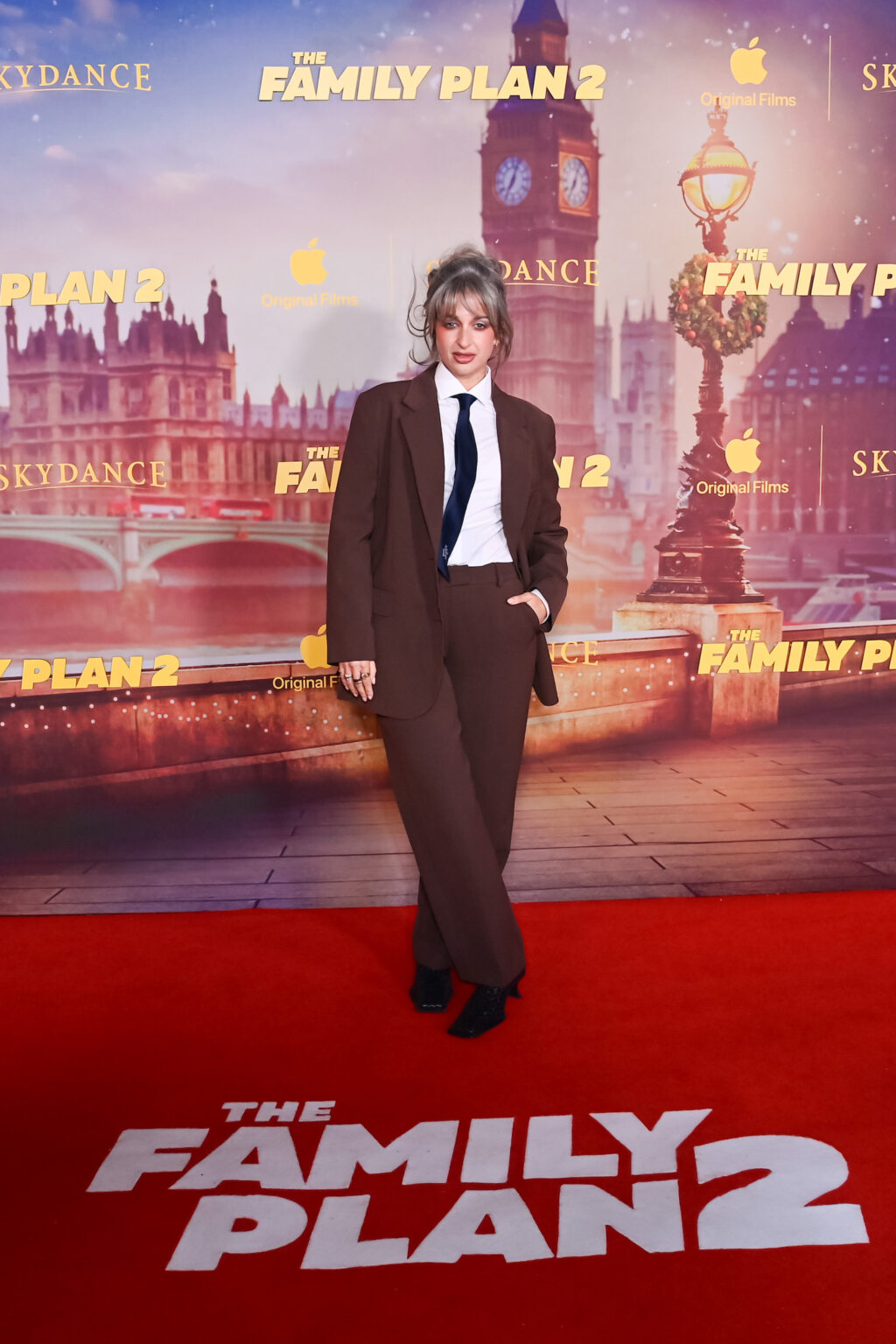 LONDON, ENGLAND - NOVEMBER 11: Harriet Rose attends the World Premiere of Apple Original Films' "The Family Plan 2" at Curzon Mayfair on November 11, 2025 in London, England. "The Family Plan 2" will premiere globally on Apple TV on Friday, November 21, 2025. Photo Credit: Dave Benett