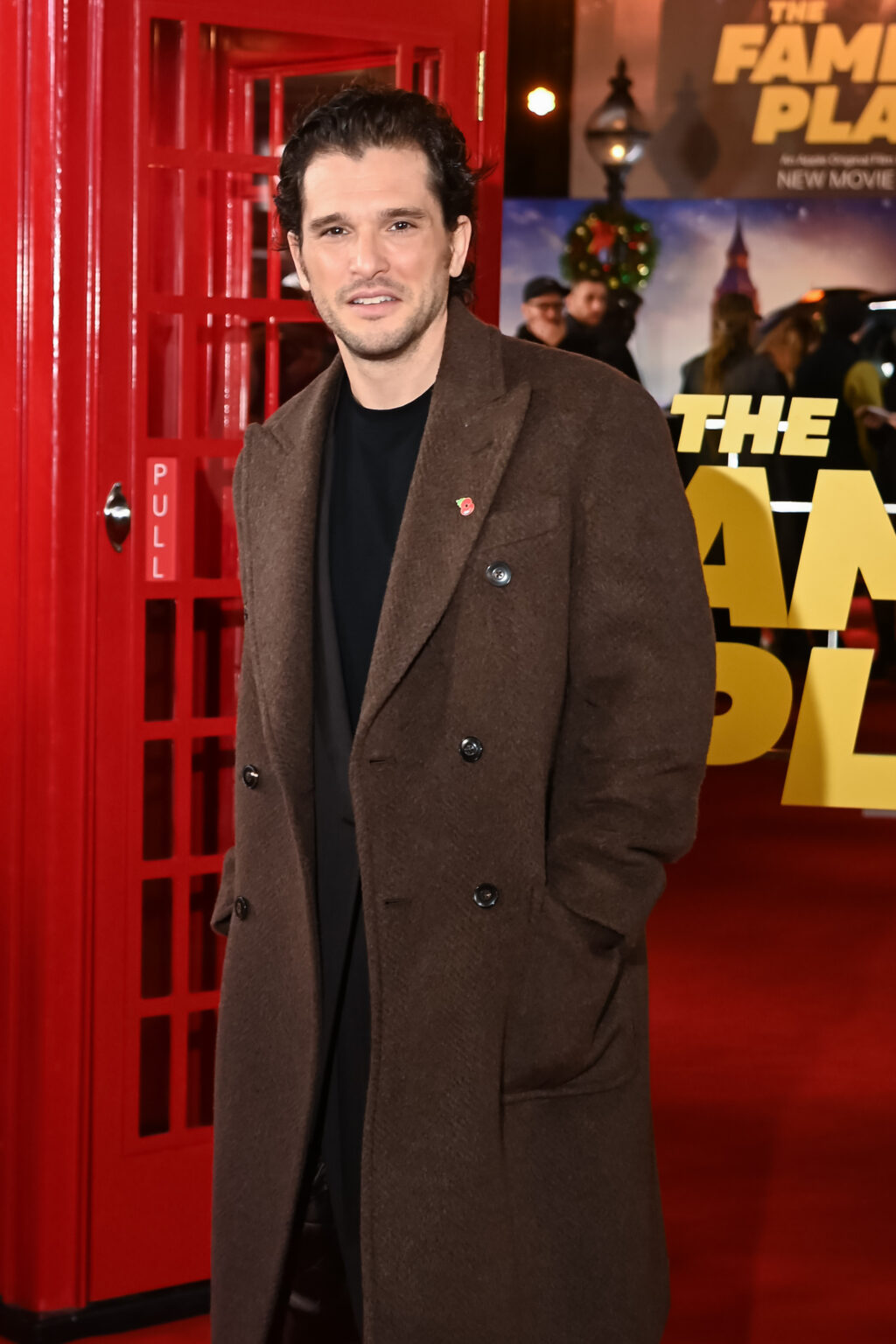 LONDON, ENGLAND - NOVEMBER 11: Kit Harington attends the World Premiere of Apple Original Films' "The Family Plan 2" at Curzon Mayfair on November 11, 2025 in London, England. "The Family Plan 2" will premiere globally on Apple TV on Friday, November 21, 2025. Photo Credit: Dave Benett