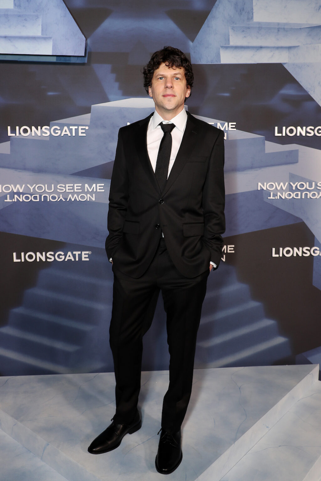 New York, New York - 11/10/25 - Jesse Eisenberg attends the Lionsgate New York Premiere of Now You See Me: Now You Don’t - PICTURED: Jesse Eisenberg - PHOTO by: Marion Curtis / StarPix for Lionsgate - Location: Lighthouse @ Pier 61