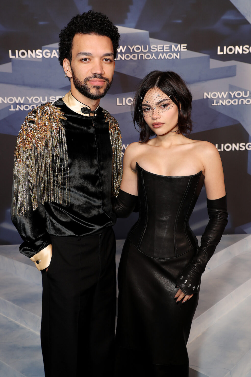 New York, New York - 11/10/25 - Justice Smith and Ariana Greenblatt attends the Lionsgate New York Premiere of Now You See Me: Now You Don’t - PICTURED: Justice Smith and Ariana Greenblatt - PHOTO by: Marion Curtis / StarPix for Lionsgate - Location: Lighthouse @ Pier 61