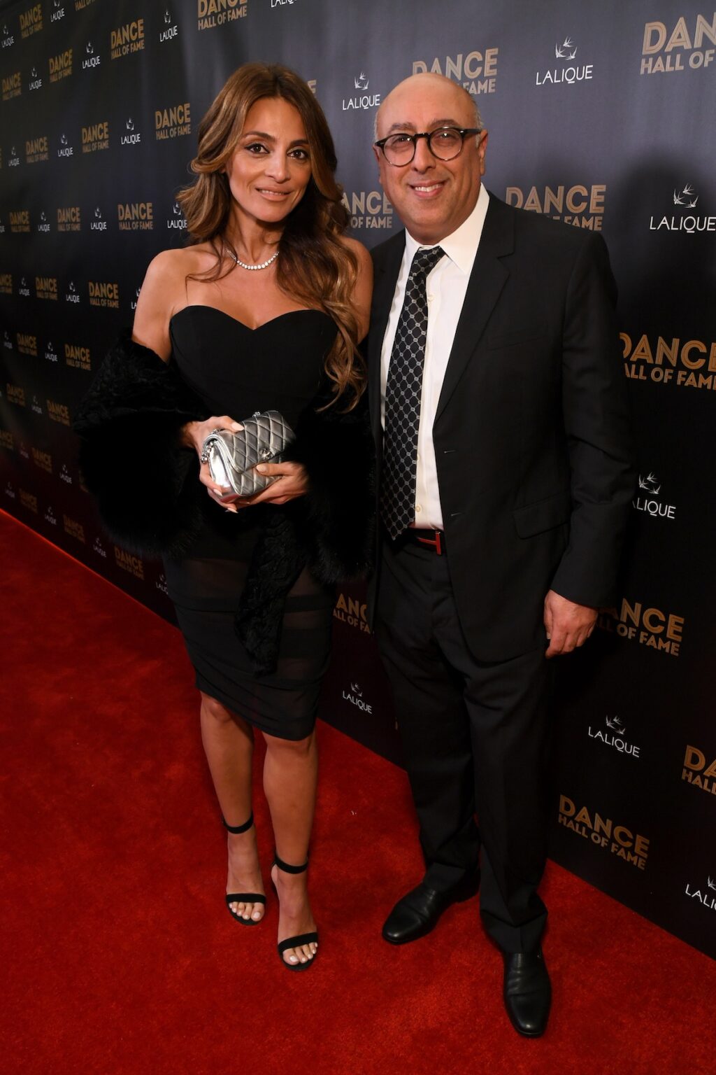 CULVER CITY, CALIFORNIA - DECEMBER 03: (L-R) Shantel Behroozan and Dr. Daniel Behroozan attend the inaugural Dance Hall of Fame ceremony honoring the most influential artists in dance history at Glorya Kaufman Community Center on December 03, 2025 in Culver City, California. (Photo by Alberto E. Rodriguez/Getty Images for Dance Hall of Fame)