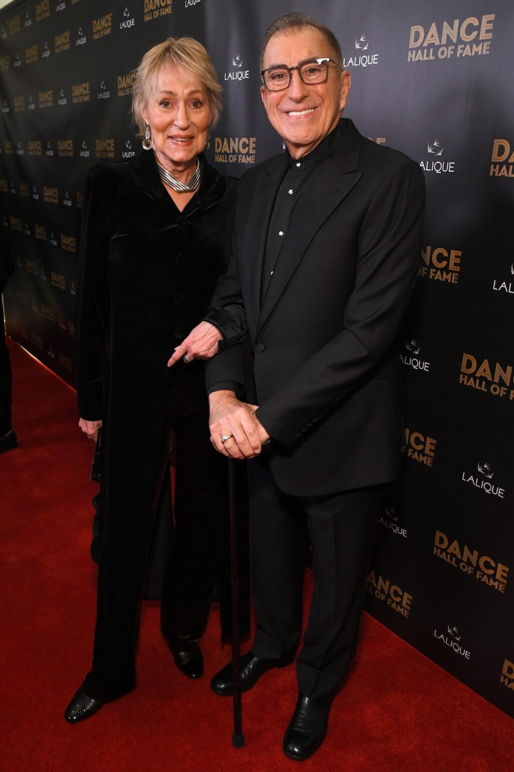 CULVER CITY, CALIFORNIA - DECEMBER 03: (L-R) Sandahl Bergman and Kenny Ortega attend the inaugural Dance Hall of Fame ceremony honoring the most influential artists in dance history at Glorya Kaufman Community Center on December 03, 2025 in Culver City, California. (Photo by Alberto E. Rodriguez/Getty Images for Dance Hall of Fame)