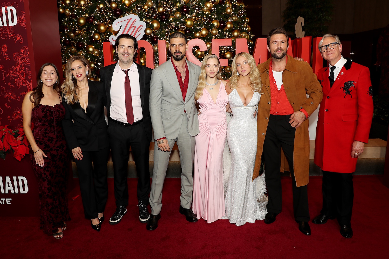 THE HOUSEMAID World Premiere Red Carpet Photos of Sydney Sweeney, Amanda Seyfried, Brandon Sklenar, Michele Morrone & More