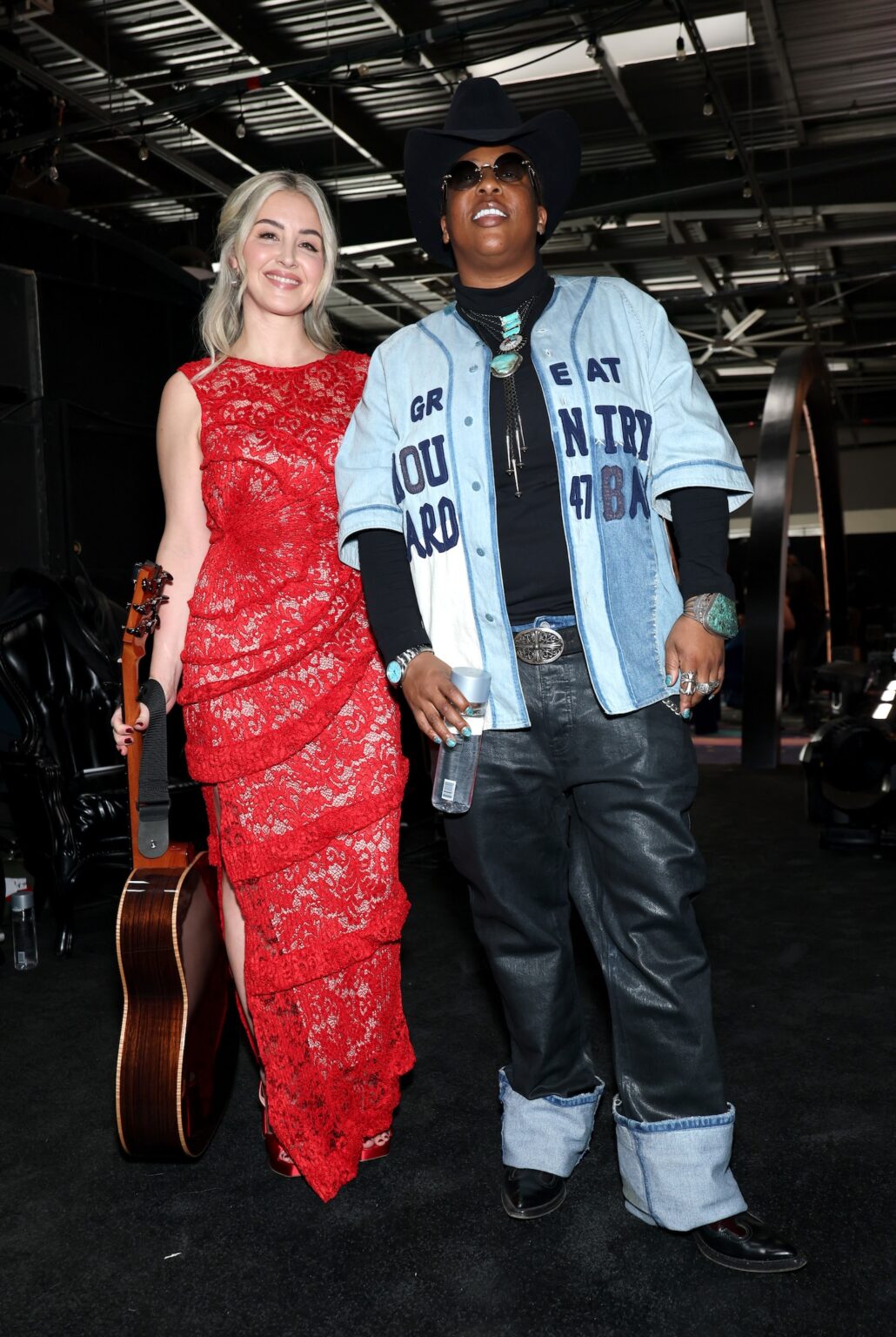 LOS ANGELES, CALIFORNIA - JANUARY 28: (L-R) Maggie Rose and Ink attend Women In The Mix: In Session at GRAMMY House during the 68th GRAMMY Awards at Rolling Greens on January 28, 2026 in Los Angeles, California. (Photo by Monica Schipper/Getty Images for The Recording Academy)