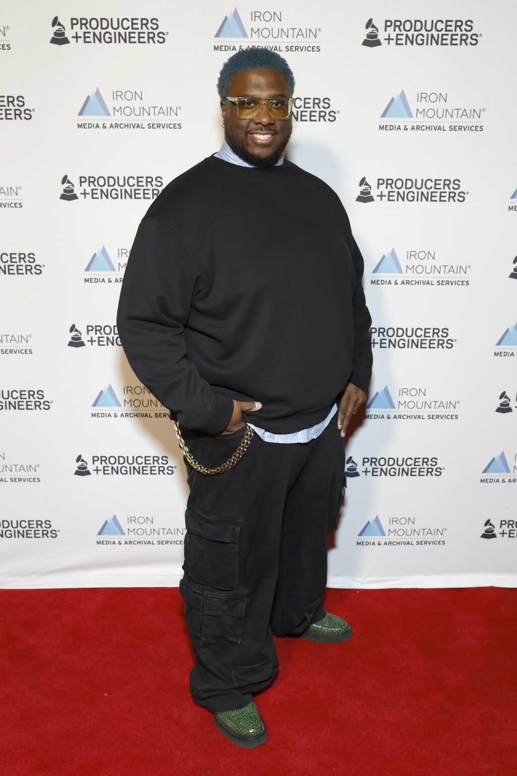 LOS ANGELES, CALIFORNIA - JANUARY 28: Swagg R’Celious attends the Producers & Engineers Wing GRAMMY Week Celebration at The Preserve LA on January 28, 2026 in Los Angeles, California. (Photo by Leon Bennett/Getty Images for The Recording Academy)