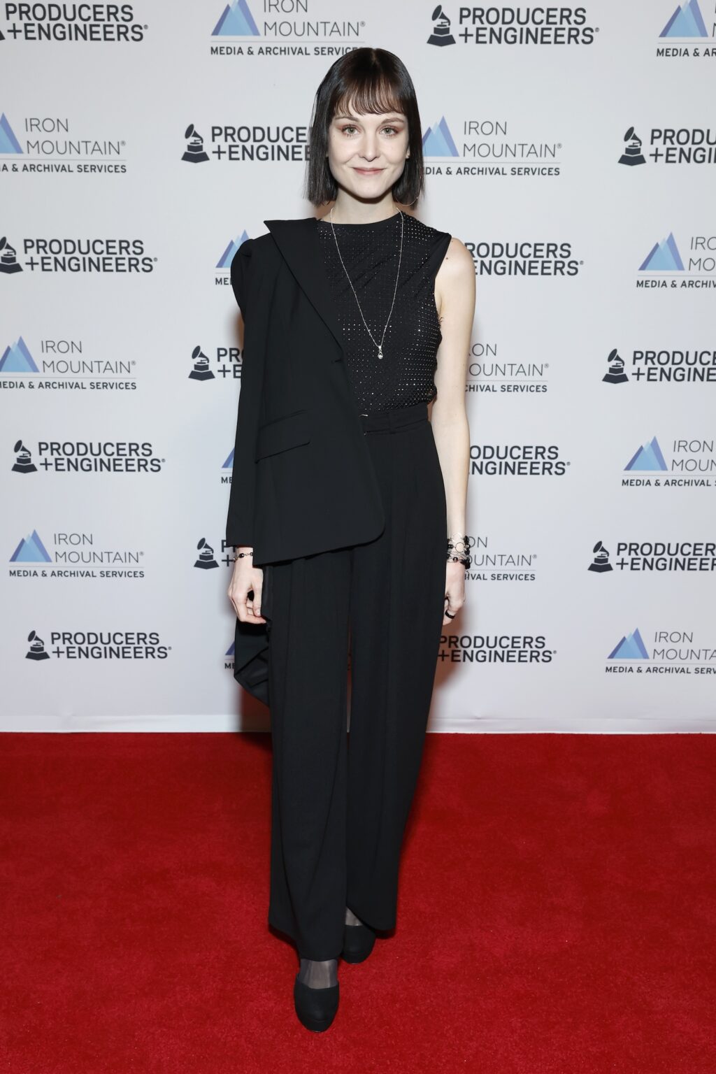 LOS ANGELES, CALIFORNIA - JANUARY 28: Anniina attends the Producers & Engineers Wing GRAMMY Week Celebration at The Preserve LA on January 28, 2026 in Los Angeles, California. (Photo by Leon Bennett/Getty Images for The Recording Academy)