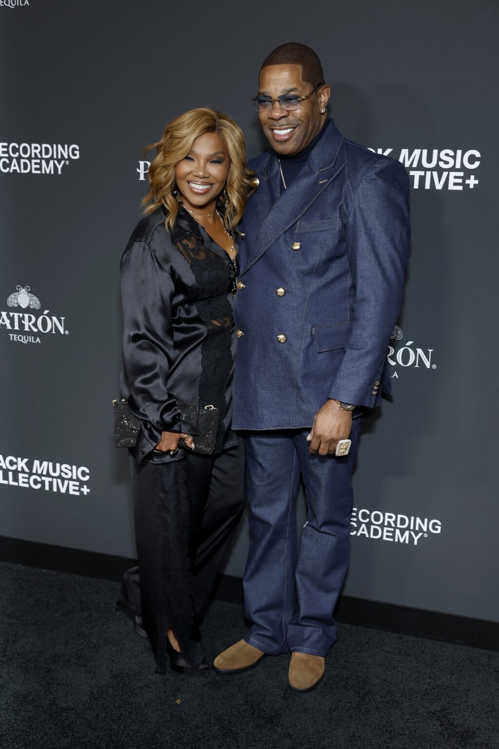 LOS ANGELES, CALIFORNIA - JANUARY 29: (L-R) Mona Scott-Young and Busta Rhymes attend the 2026 Recording Academy Honors presented by The Black Music Collective during the 68th GRAMMY Awards on January 29, 2026 in Los Angeles, California. (Photo by Leon Bennett/Getty Images for The Recording Academy)