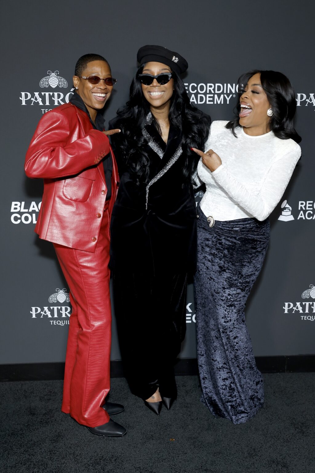 LOS ANGELES, CALIFORNIA - JANUARY 29: (L-R) Jessica Betts, Brandy, and Niecy Nash-Betts attend the 2026 Recording Academy Honors presented by The Black Music Collective during the 68th GRAMMY Awards on January 29, 2026 in Los Angeles, California. (Photo by Leon Bennett/Getty Images for The Recording Academy)