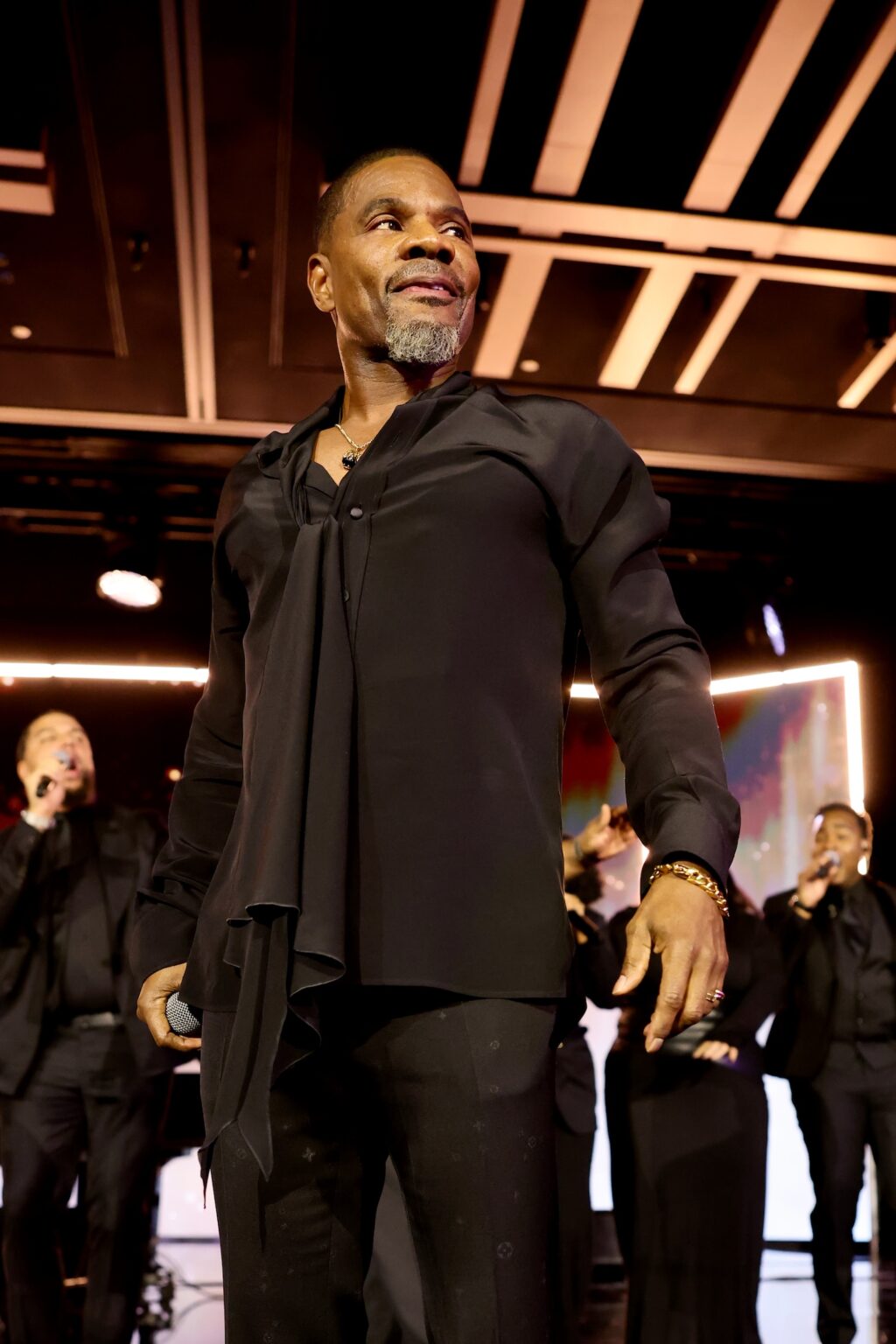 LOS ANGELES, CALIFORNIA - JANUARY 29: Kirk Franklin performs onstage during the 2026 Recording Academy Honors presented by The Black Music Collective during the 68th GRAMMY Awards on January 29, 2026 in Los Angeles, California. (Photo by Emma McIntyre/Getty Images for The Recording Academy)
